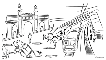 Mumbai: The capital for potholes and collapsed footbridges